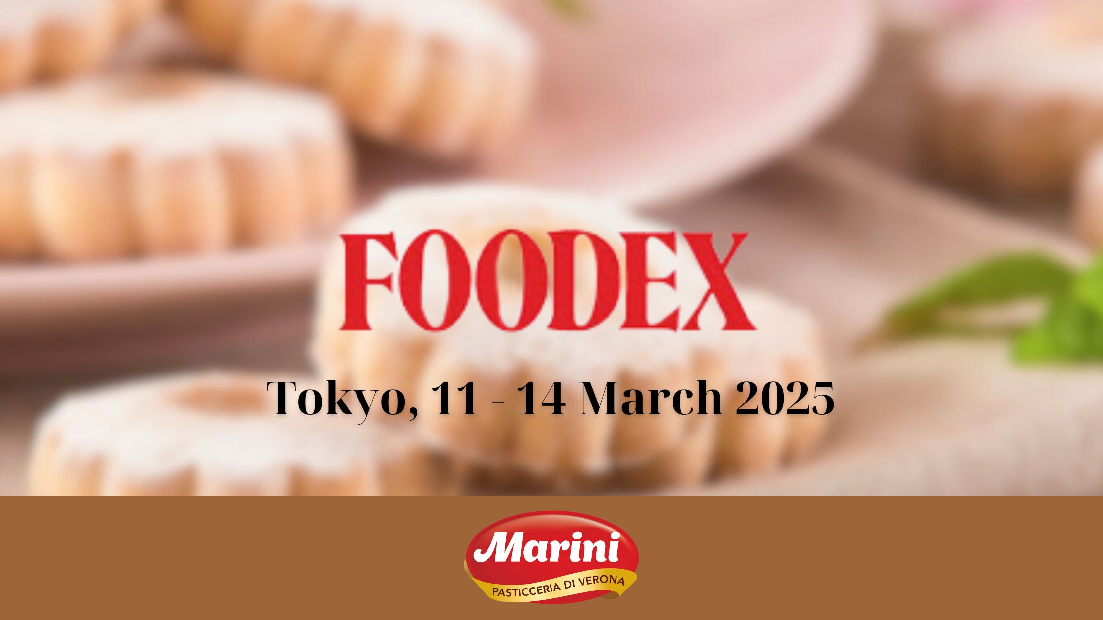 Biscottificio Verona flies to Tokyo: appointment at Foodex Japan 2025